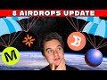 8 airdrop important updates  do this now