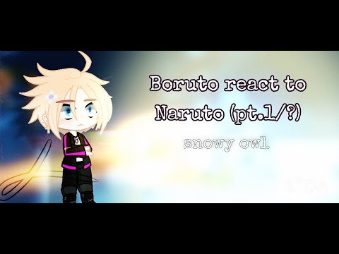 Реакция Боруто и его друзей на прошлое ч 1