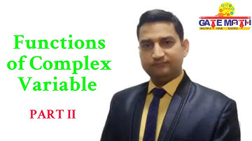 FUNCTIONS OF COMPLEX VARIABLE#2