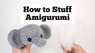 How to Stuff Amigurumi | Tips for Stuffing Crocheted Animals by Theresa's Crochet Shop 17,648 views 2 years ago 4 minutes, 28 seconds