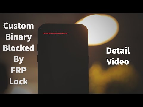 How do you fix custom binary blocked by FRP lock on Samsung Galaxy A5 - How do I bypass Samsung FRP