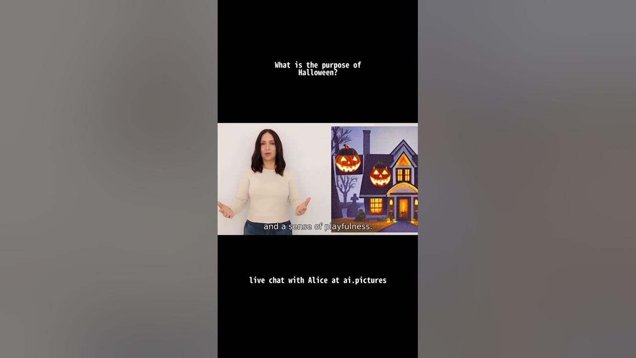 What is the purpose of Halloween? YouTube