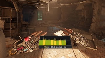Half-Life Alyx VR Framerate drop cause.