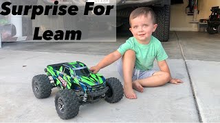 Traxxas Hoss SURPRISE for Leam by RC Operator 609 views 1 year ago 7 minutes, 54 seconds