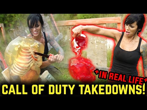 Real Life Call Of Duty Takedowns! | Alex Zedra