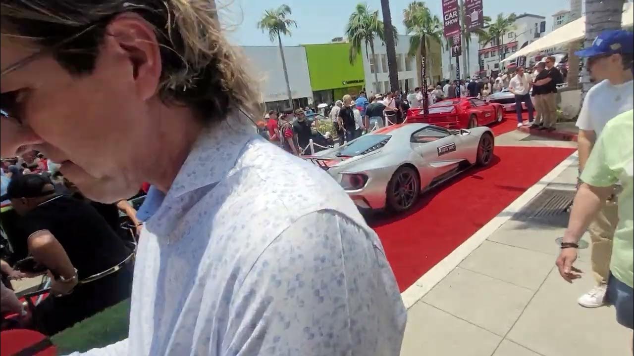 Beverly Hills Rodeo Drive Car Show 2024 YouTube