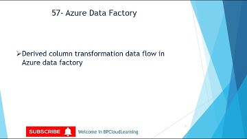 57- Derived Column Transformation Data flow in Azure Data Factory in Hindi