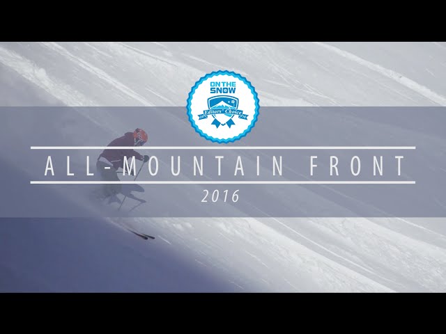OnTheSnow Editors' Choice Skis: 2015/2016 Men's All-Mountain Front