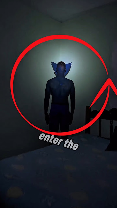 If you enter the room and there's this blue creature, run immediately❗😱 #shorts #shortsvideo