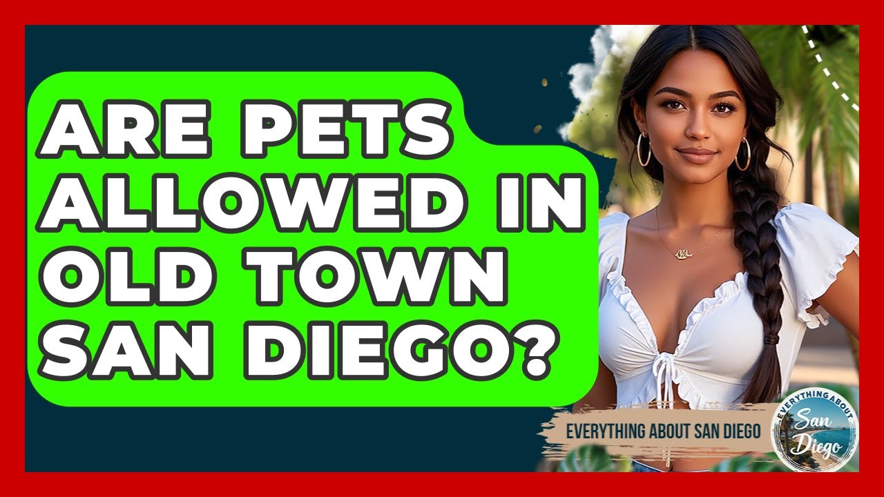 Are Pets Allowed in Old Town San Diego? - Everything About San Diego