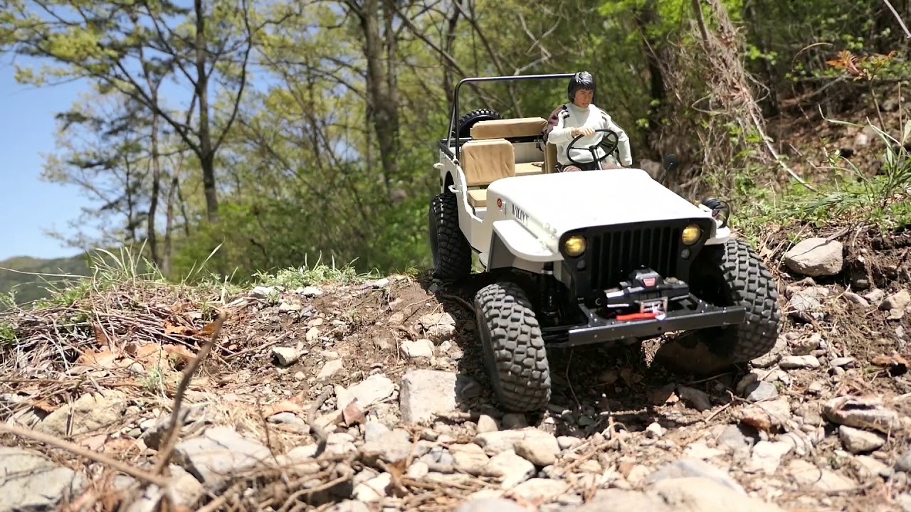 Rc car | 1/6 jeep willys scale off road | my third willys - YouTube