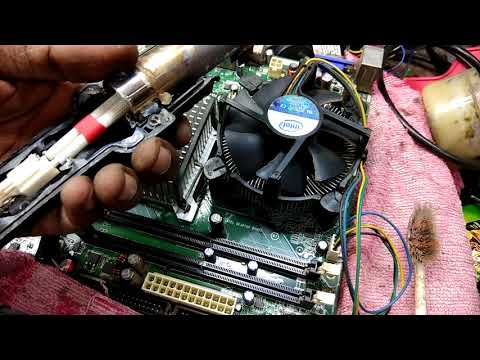 Intel31 PR MOTHERBOARD NO DISPLAY REPAIRED