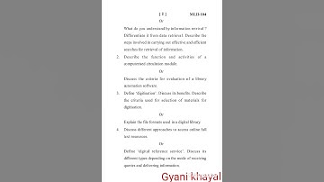 MLII-104    JUNE-2024 QUESTION PAPER IGNOU