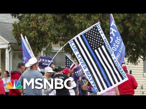 Trump Hypocrisy Exposed: MAGA Fans Shred 'Blue Lives Matter' Rhetoric At Riot | The Beat With Ari