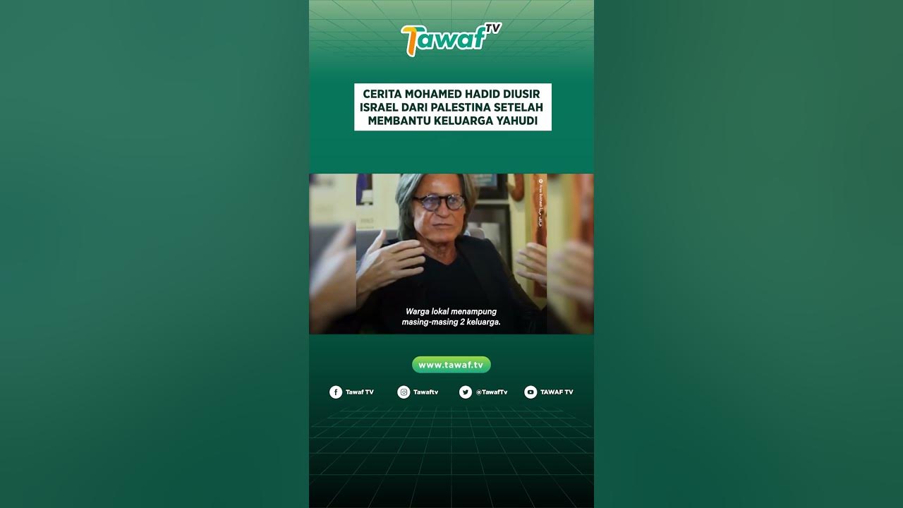 Cerita Mohamed Hadid Diusir Israel dari Palestina Setelah Membantu