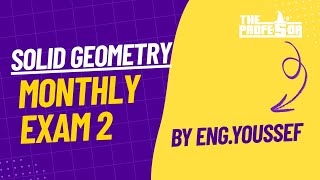 Solid Geometry Revision - Monthly Exam 2