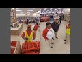 Pov camera 71 man causes havoc in store