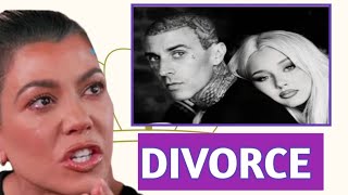 DIVORCE! Kourtney Kardashian Files For Divorce From  Travis Barker for torturing kids with new GF..