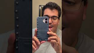 New Demin IPhone 17 case. the pocket opens up put money or makeup inside the pocket.