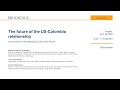 The future of the US-Colombia relationship: A conversation with Ambassador Juan Carlos Pinzón