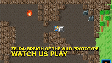 The Legend of Zelda: Breath of the Wild Prototype Fan Demake Gameplay