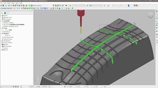 Autodesk PowerMill 2017 - What's New - Rib Machining