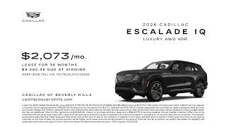 Cadillac Escalade IQ 10/25/2025 6346279