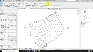 Revit Toposurface from Import, Contour Labels
