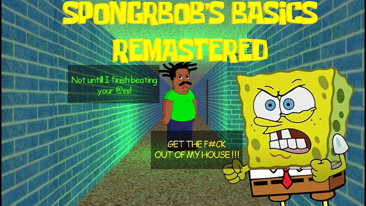 Мод Baldi's Basics, обновленная версия основ Спанч Боба: Saldi Bossfight (1.2.3)