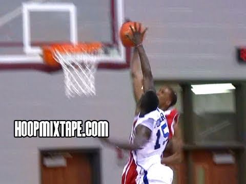 6'3 B.J. Young Rises And Dunks On Defender At The All American Championships!