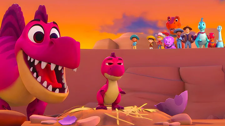 Thunderfoot's Baby Is Born! | Dino Ranch