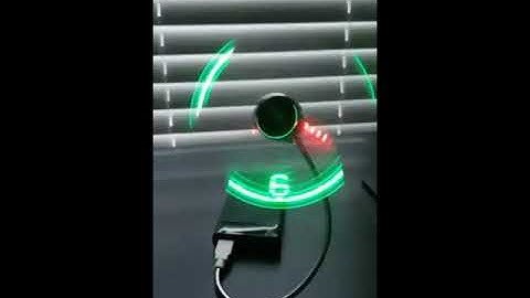 ONXE USB LED Clock Fan with Real Time Display Function 😍😍 ||#technologynews#shorts #youtubeshorts