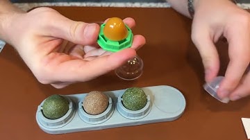 Potaroma 4 Catnip Silvervine Ball Toys, Extra Cat Energy Ball, Edible Cats Lick Kitten Chew Review