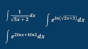 Integration of Algebraic Functions examples || Integration of the Exponential Function