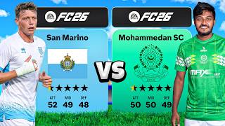 Worst National Team vs. Worst Club Team
Today we put the WORST National Team, San Marino.... Up against, the WORST Club Team, Mohammedan SC from India! Another FC26 All-Star Challenge coming up... FC27 content coming soon... #FC26 #FC27 #Gaming
►Instagram: http://www.Instagram.com/bfordlancer48
►Twitter: http://www.twitter.com/bfordlancer48
►TikTok: https://tiktok.com/@BFORDLANCER
Where I get my mods:
BETA 10: https://www.patreon.com/cw/beta10fifamods
Aranaktu: https://www.patreon.com/c/xAranaktu/posts Worst National Team vs. Worst Club Team
