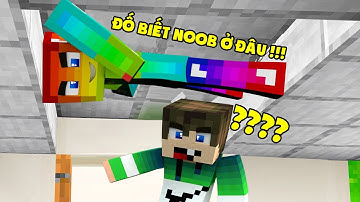 MINI GAME : TRÒ CHƠI TRỐN TÌM ** NOOB HÓA THÂN THÀNH BLOCK MINECRAFT KHIẾN ZENO KHÓ TÌM THẤY ??