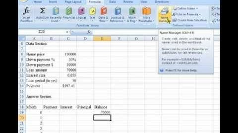Fixed Payment Amortization Schedule Part 4