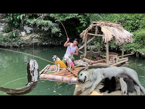 A Peaceful Day of Fishing With Kem and Bong | Lulu Welcomes Her Puppies