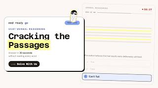 UCAT Verbal Reasoning Masterclass: Crack the Passages & Master Time Management 📖