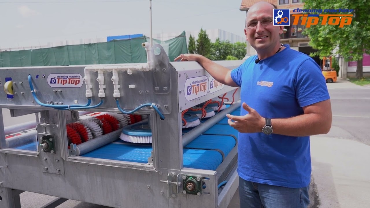 Automatska mašina za pranje tepiha - TipTop cleaning machine