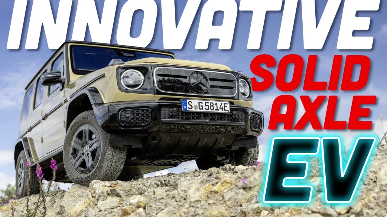 Mercedes-Benz G580 2025 года с технологией EQ: четырехмоторный электрический G-Wagon