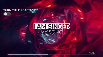 Music Visualizer Tunnel with Audio Spectrum