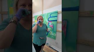 When a Painting Isn’t Working… Do Something Bold 🎨 | Intuitive Abstract Painting Process.
