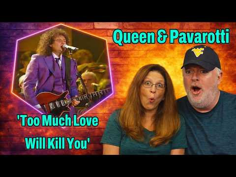 Reaction to Queen + Luciano Pavarotti - 'Too Much Love Will Kill You'