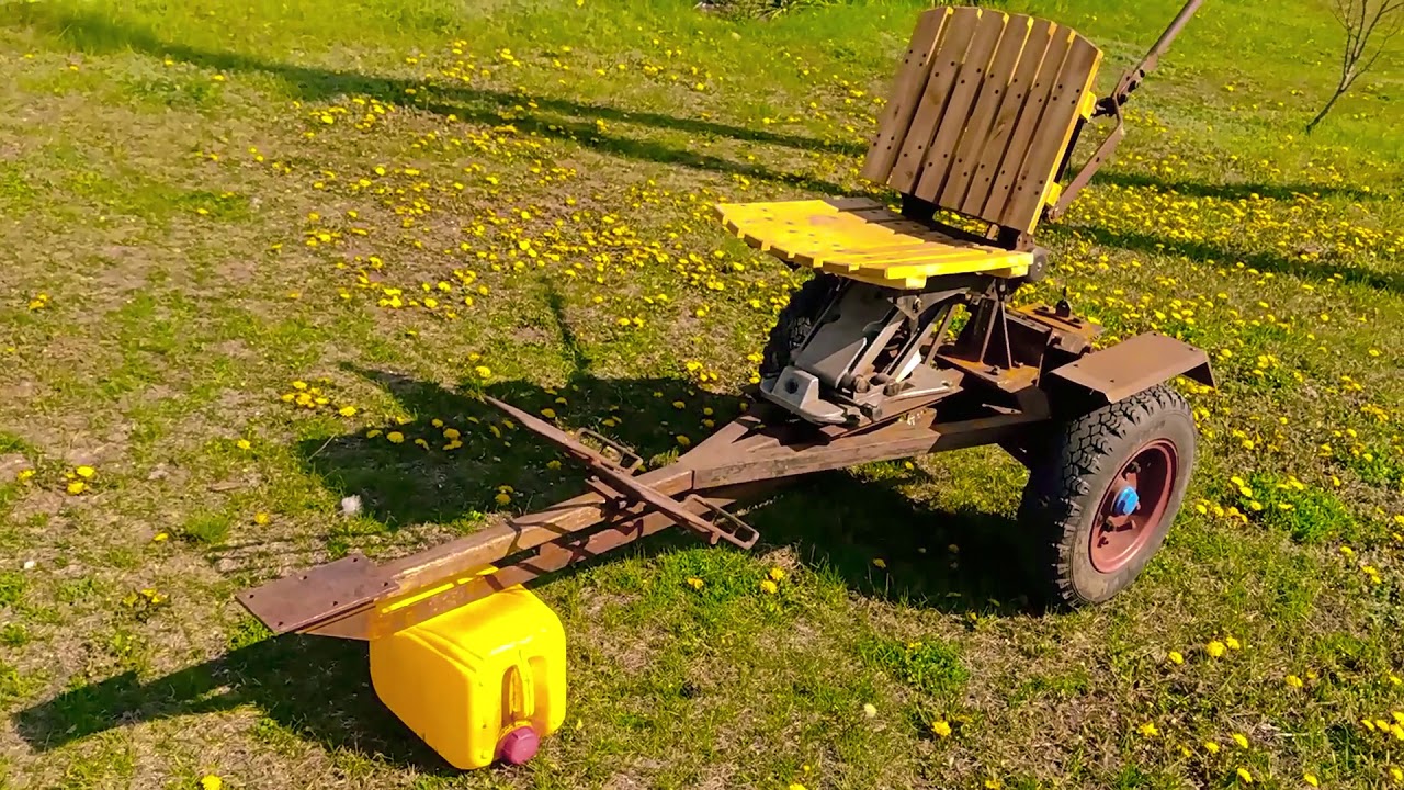 обзор адаптера для тяжолого мотоблока - YouTube