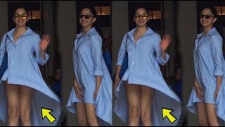 Bollywood Actress Kiara Advani Suffers Oops Moment