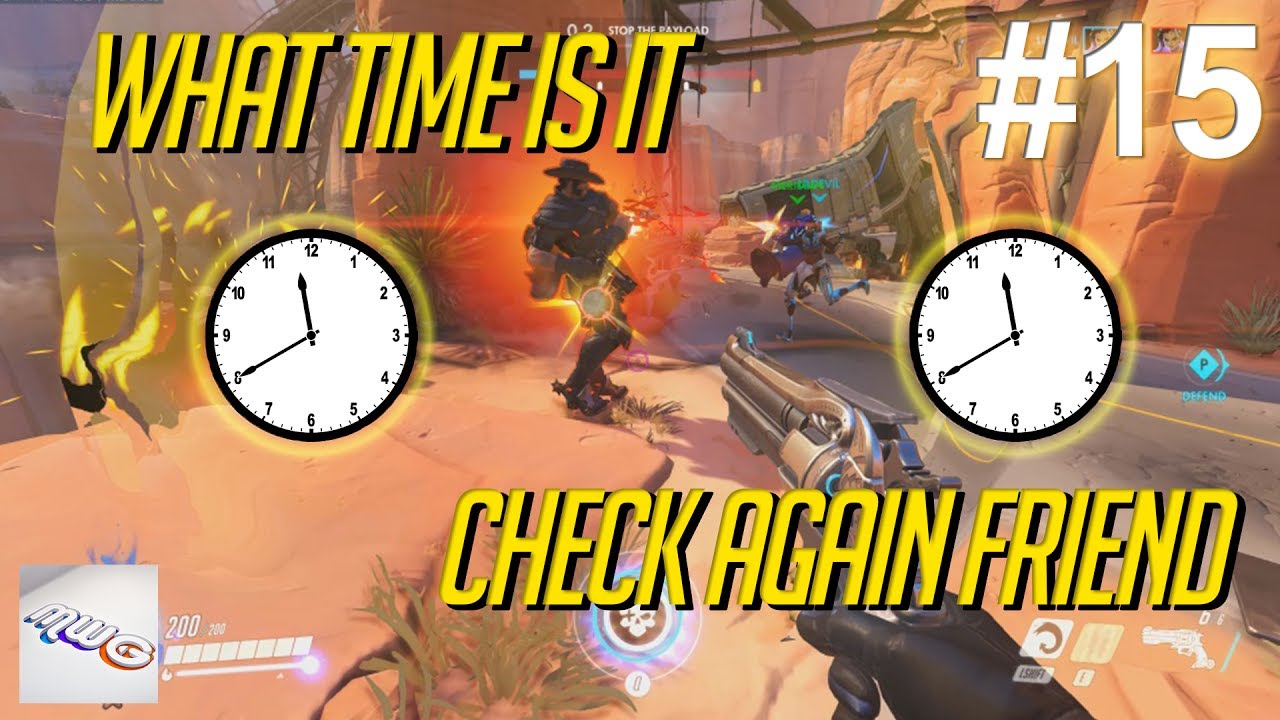 Overwatch funny moments Mcree'ing Mcrees and Meri whines