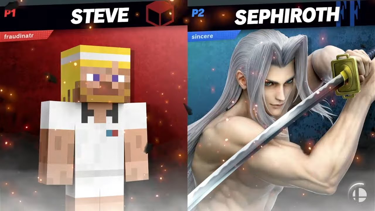 sincerershoe (Sephiroth) vs Wadinator (Steve) - Redemption Winners Finals - Blazing Battlefield #6