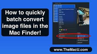 How to Quickly Batch Convert Photos in the Mac Finder! Wealth