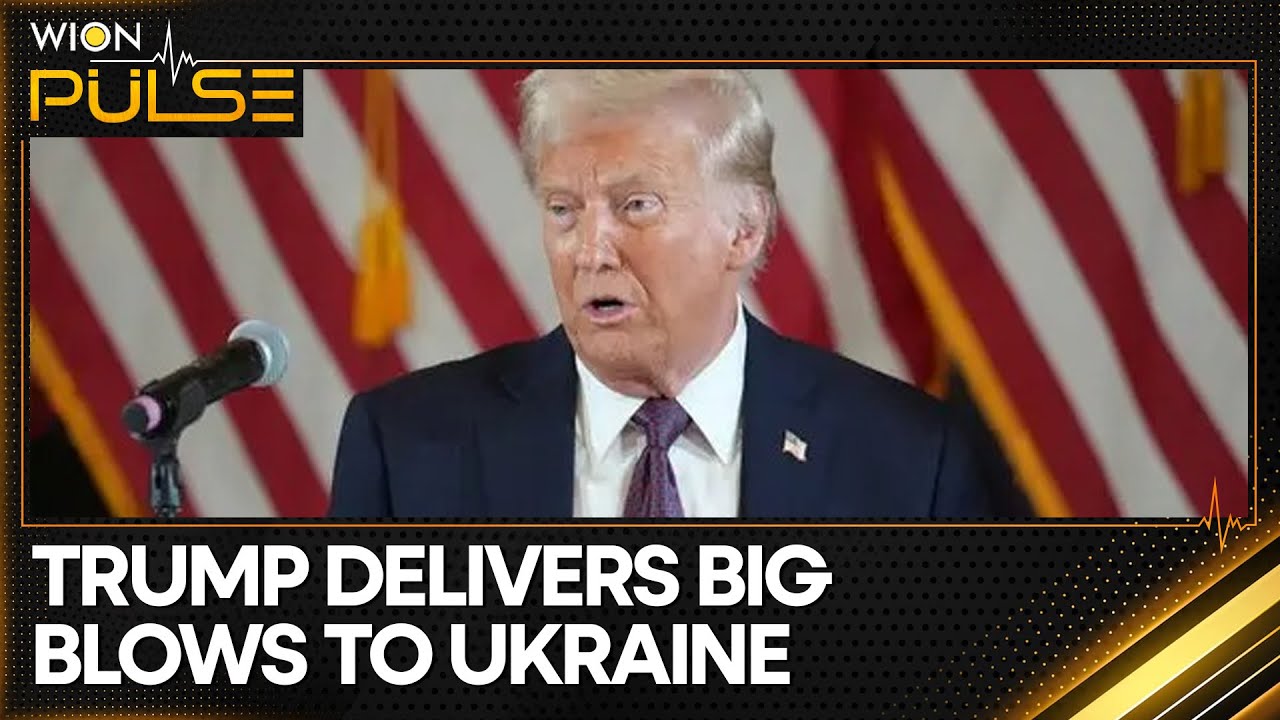 Russia-Ukraine War: U.S. Signals Shift In Ukraine Reconstruction Policy | World News | WION Pulse
